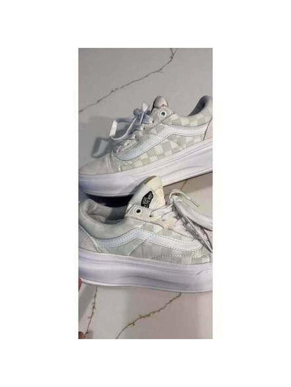 Vans Old Skool Stackform Checkerboard Shoes Size 5